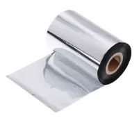 Красящая лента WAX PREMIUM COLOR SILVER (25мм/300м/25мм/1") OUT