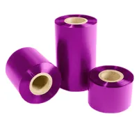 Красящая лента RESIN PREMIUM TEXTILE PURPLE C (60мм/200м/60мм/1") OUT