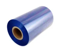 Красящая лента RESIN PREMIUM TEXTILE BLUE Metallic (60мм/200м/60мм/1") OUT