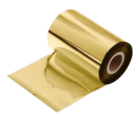 Красящая лента WAX PREMIUM COLOR GOLD (25мм/300м/25мм/1") OUT