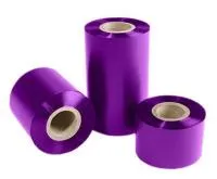 Красящая лента RESIN PREMIUM TEXTILE PURPLE ROYAL (102мм/200м/102мм/1") OUT