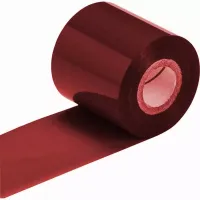Красящая лента RESIN PREMIUM TEXTILE RED Metallic (30мм/200м/30мм/1") OUT