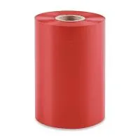 Красящая лента RESIN PREMIUM TEXTILE RED Matt (25мм/200м/25мм/1") OUT