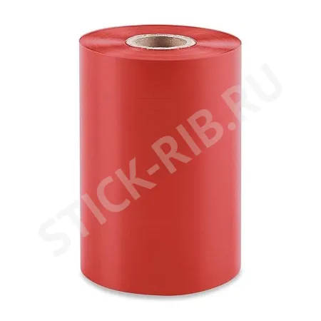 Купить красящая лента resin red матовый (30мм/300м/30мм/1") out оптом