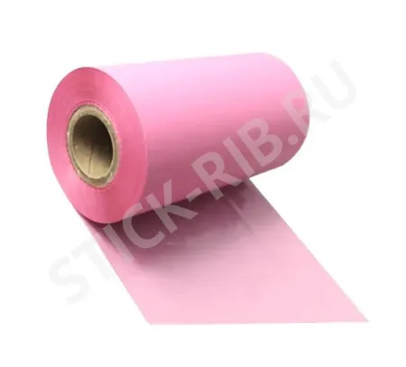Красящая лента RESIN PREMIUM TEXTILE PINK (25мм/200м/25мм/1") OUT