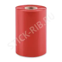 Купить красящая лента resin red матовая (110мм/300м/110мм/1") out оптом