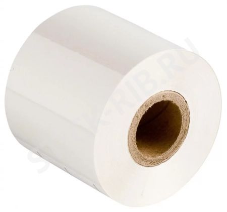 Красящая лента RESIN PREMIUM TEXTILE WHITE матовая (30мм/300м/30мм/1") OUT
