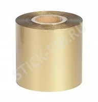 Купить красящая лента resin gold матовая (40мм/300м/40мм/1") out оптом
