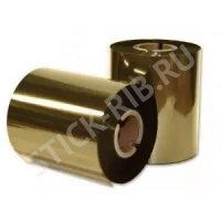 Купить красящая лента resin premium textile gold metallic (30мм/200м/30мм/1") out оптом