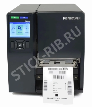 Термотрансферный принтер этикеток Printronix T6204e 203 dpi, RS232, USB, Ethernet