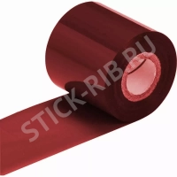 Купить красящая лента resin red металл (30мм/300м/30мм/1") out оптом