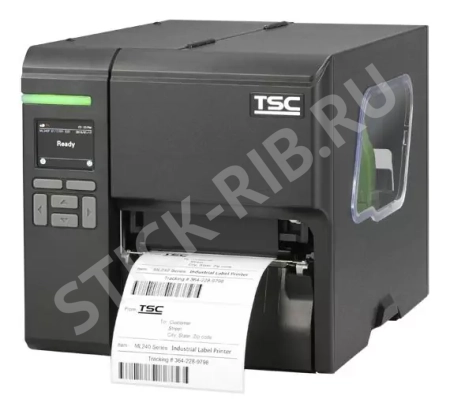Термотрансферный принтер TSC ML240P LCD SU+Ethernet+USB Host+RTC с отрезчиком