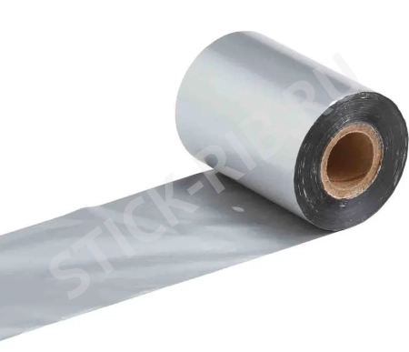 Красящая лента RESIN PREMIUM TEXTILE GREY (110мм/200м/110мм/1") OUT