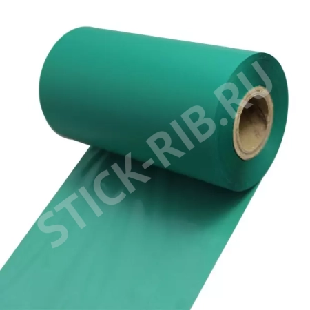Купить красящая лента resin green матовая (50мм/300м/50мм/1") out оптом